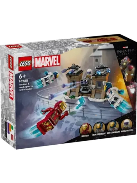 Конструктор LEGO Super Heroes 76288 Железный человек и Железный легион против Солдат Гидры