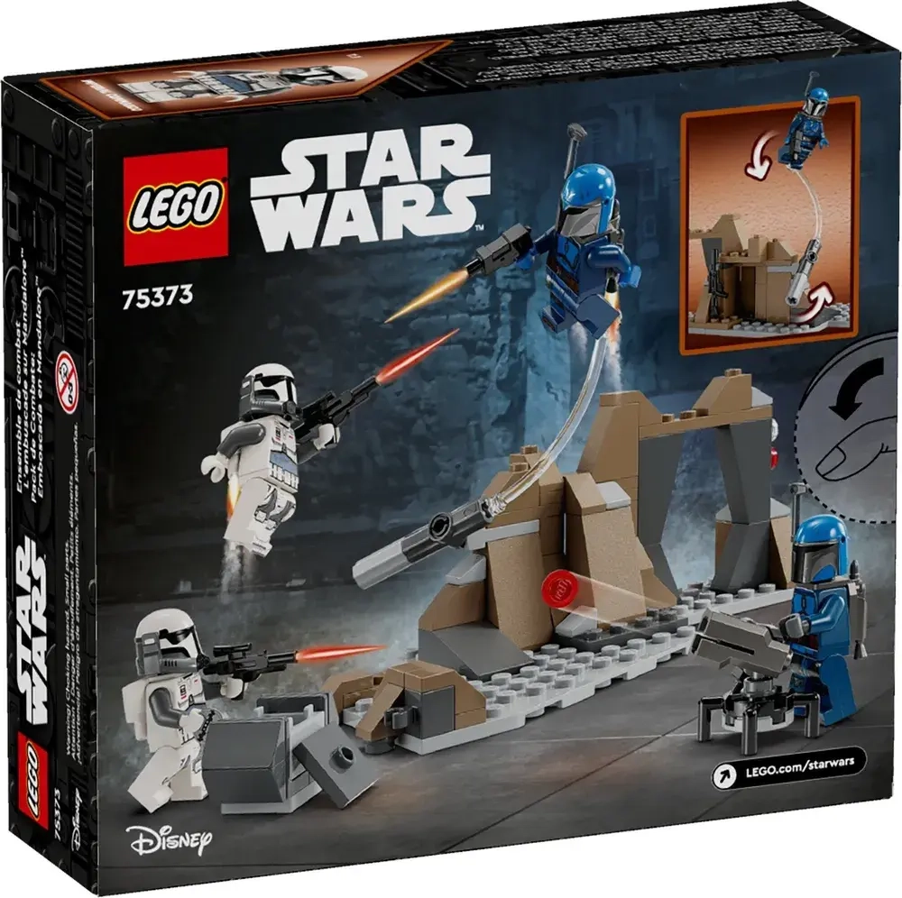 Конструктор LEGO Star Wars Боевой набор: Засада на Мандалоре | 75373