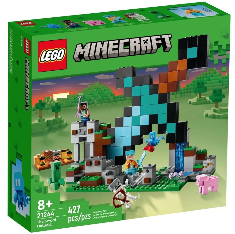 Конструктор LEGO Minecraft Застава Меча | 21244