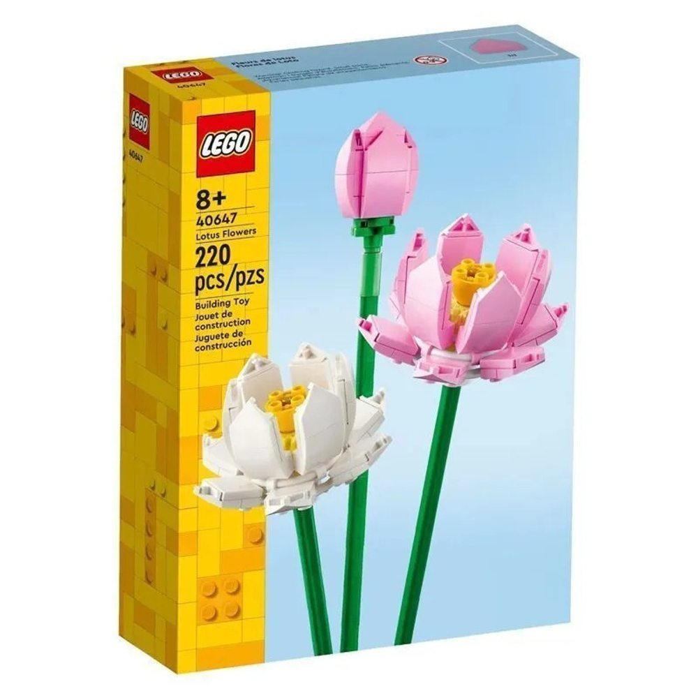 Конструктор LEGO Iconic Цветы лотоса | 40647