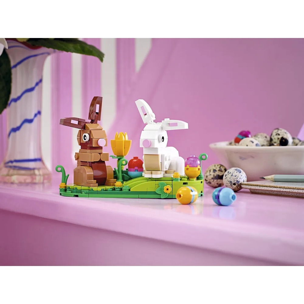 Конструктор детский LEGO Ideas Пасхальные кролики | 40523
