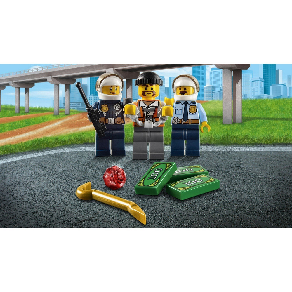 Конструктор LEGO City Police Побег на буксировщике | 60137