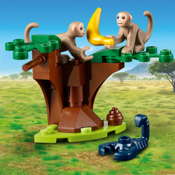 Конструктор LEGO City Wildlife Спасательный вездеход для зверей | 60300