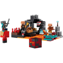 Конструктор LEGO Minecraft Бастион Нижнего мира | 21185