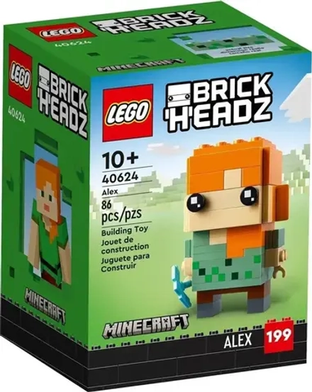 Конструктор LEGO BrickHeadz Minecraft Алекс | 40624