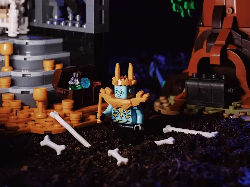 Конструктор Brick Labs Кощей Бессмертный, AB-1205