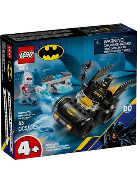 Конструктор LEGO Super Heroes DC 76301 Бэтмобиль Бэтмена против мистера Фриза