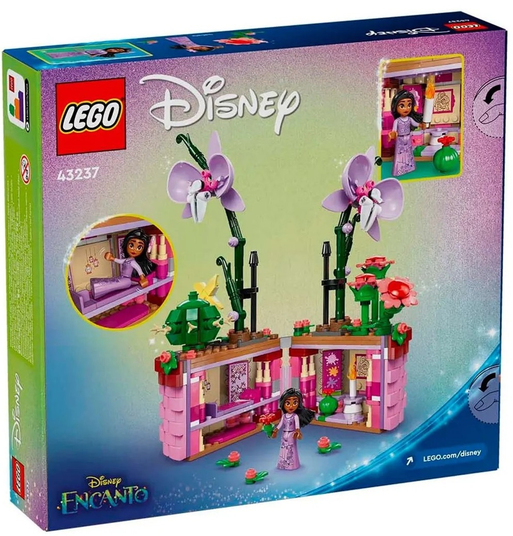 Конструктор LEGO Disney Princess Цветочный горшок Изабеллы | 43237