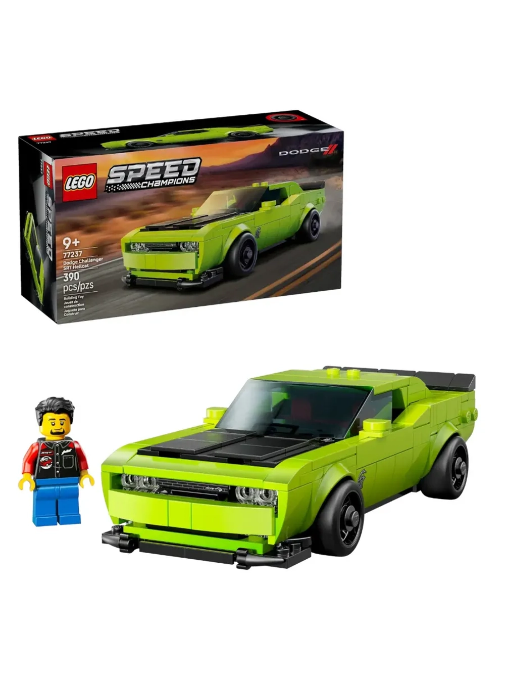 Конструктор LEGO Speed Champions 77237 Автомобиль Dodge Challenger SRT Hellcat