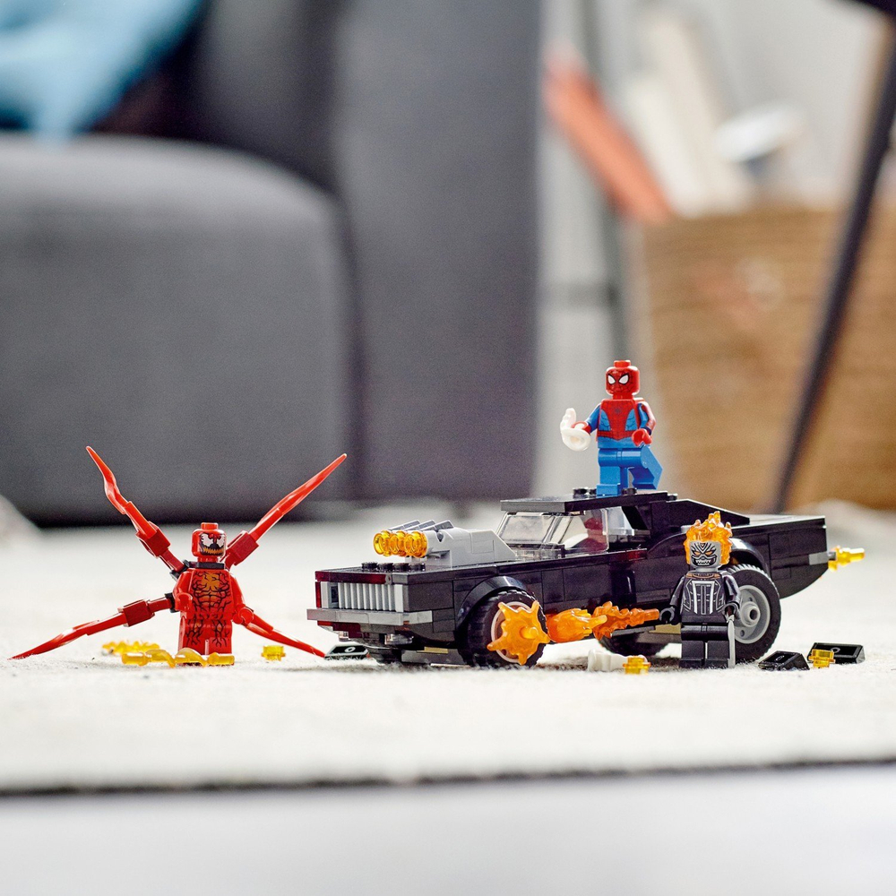 Конструктор LEGO DC Super Heroes Человек-Паук и Призрачный Гонщик против Карнажа | 76173