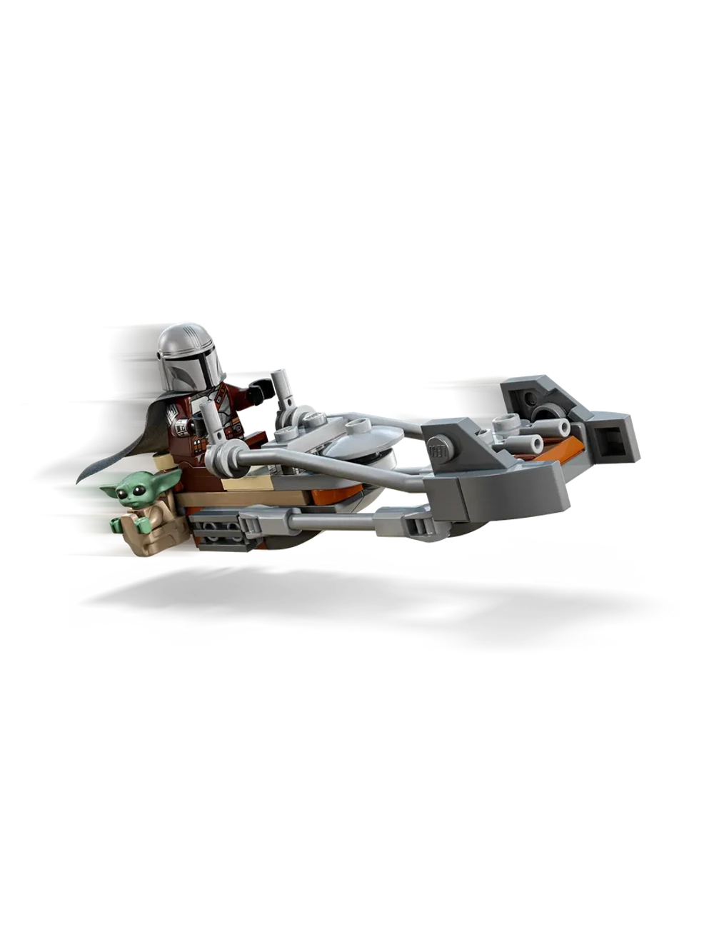 Конструктор LEGO Star Wars 75436 Спидербайк мандалорца и Грогу