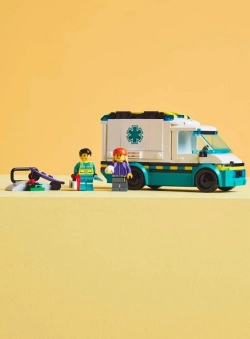 Конструктор LEGO Сity Скорая помощь | 60451