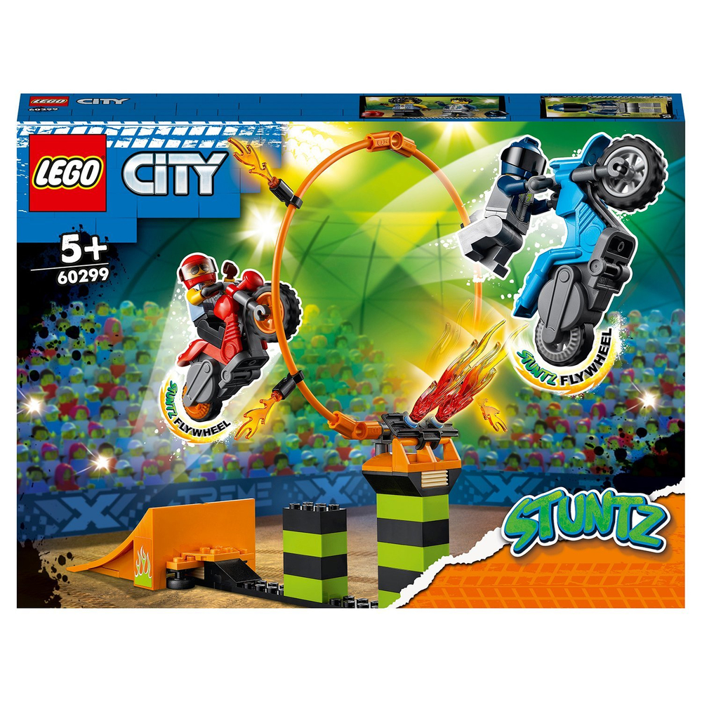 Конструктор LEGO City Stunt Состязание трюков | 60299