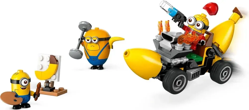 Конструктор LEGO Minions Миньоны и Бананакар | 75580