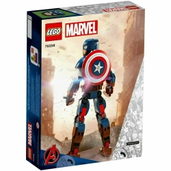 Конструктор LEGO Marvel 76258 Сборная фигурка Капитана Америки