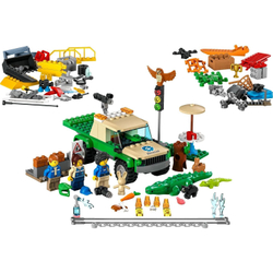 Конструктор LEGO City Миссии по спасению диких животных | 60353