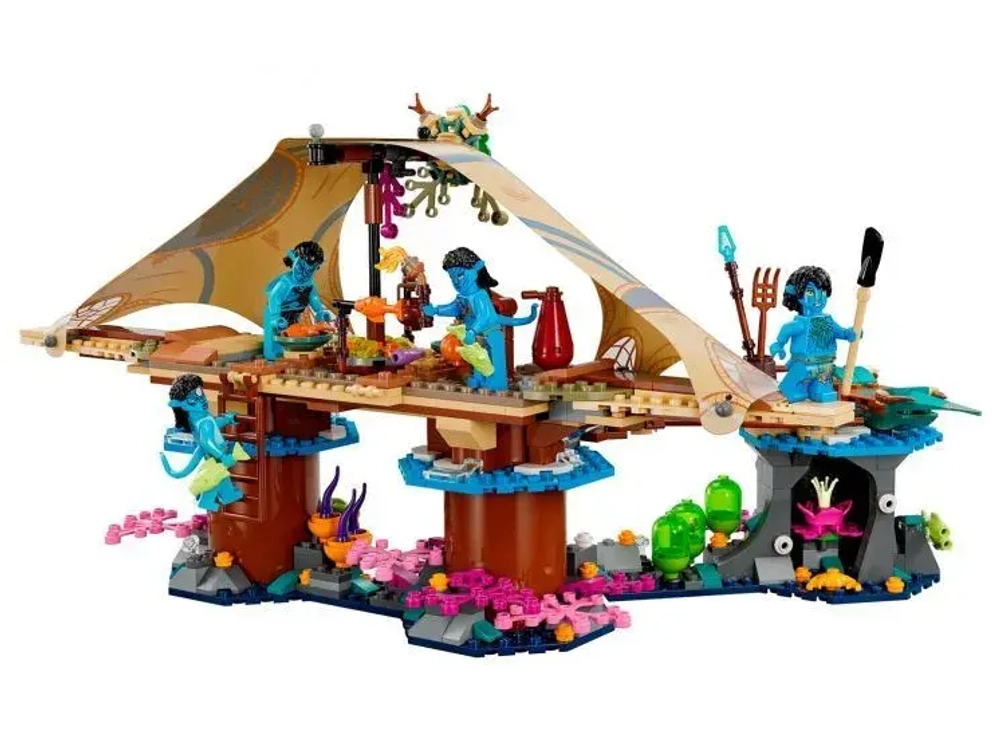 Конструктор LEGO Avatar Дом Риф Меткайна | 75578