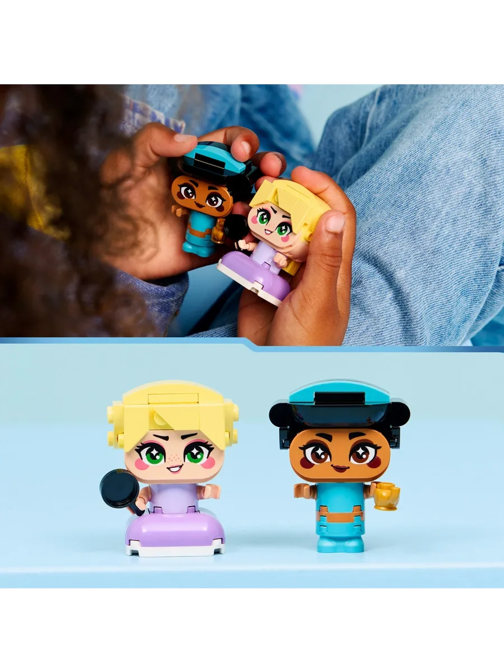 Конструктор LEGO Disney Princess 43303 Мини-принцессы: Жасмин и Рапунцель