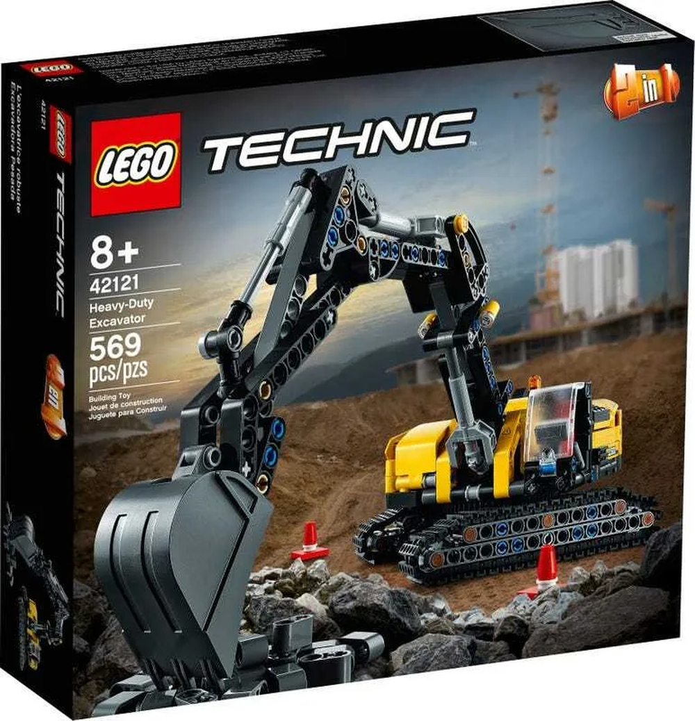 Конструктор LEGO Technic Тяжелый экскаватор | 42121