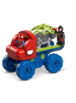 Конструктор LEGO Marvel Команда Паучков на спасательной миссии в грузовике-динозавре 11199