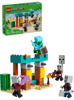 Конструктор LEGO Minecraft Пустынный патруль Обитателей | 21267