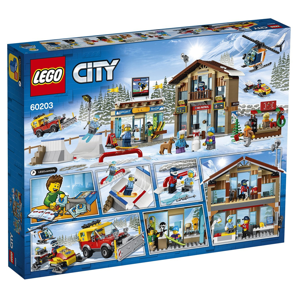 Конструктор LEGO City Town Горнолыжный курорт | 60203