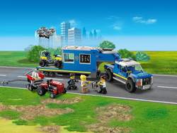 Конструктор LEGO City Police Полицейский мобильный командный трейлер | 60315