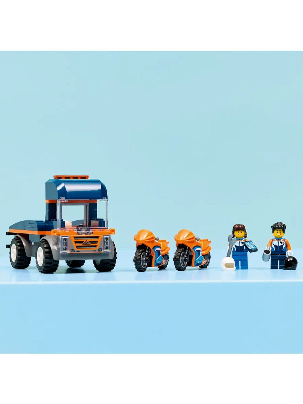 Конструктор LEGO City 60491 Транспортная машина для мотоциклов