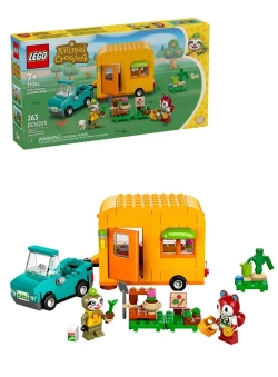 Конструктор LEGO Animal Crossing Автодом и садовый магазин Лейфа 77054