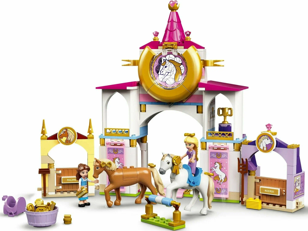 Конструктор LEGO Disney Princess Королевская конюшня Белль и Рапунцель | 43195