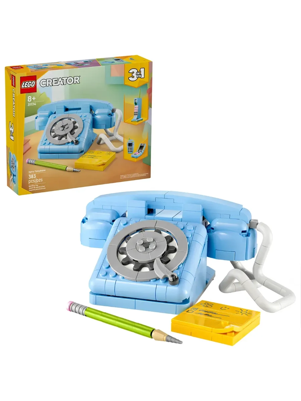Конструктор LEGO CREATOR 31174 Ретротелефон