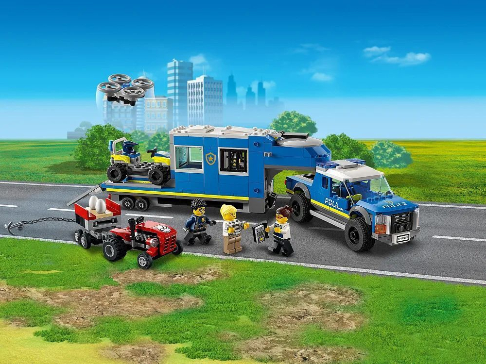 Конструктор LEGO City Police Полицейский мобильный командный трейлер |  60315: купить в интернет- магазине Miniciti.ru