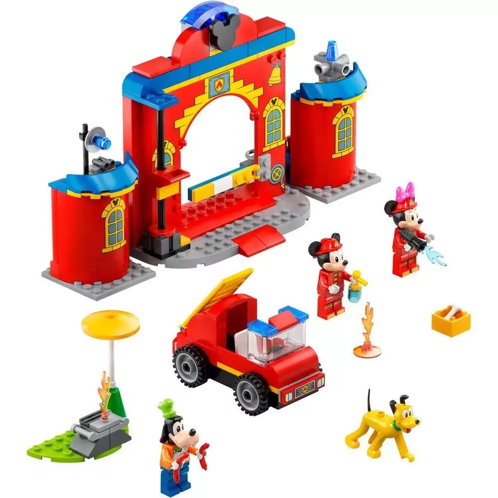 Конструктор LEGO Disney Classic Пожарная часть и машина Микки и его друзей | 10776