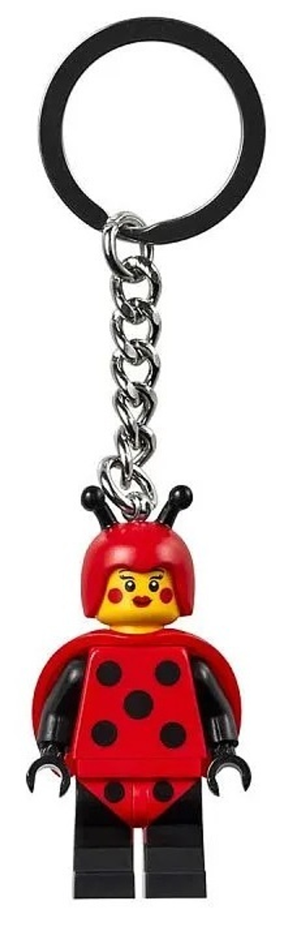 Конструктор LEGO 854157 Брелок для ключей Девочка в костюме божьей коровки