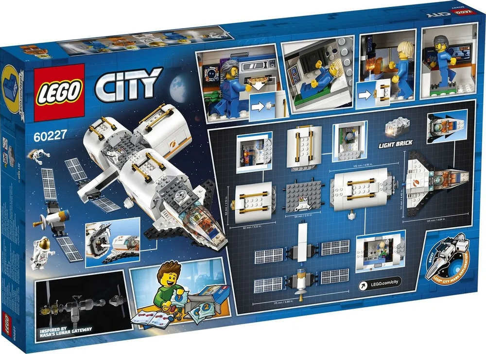 Конструктор LEGO City Лунная космическая станция | 60227
