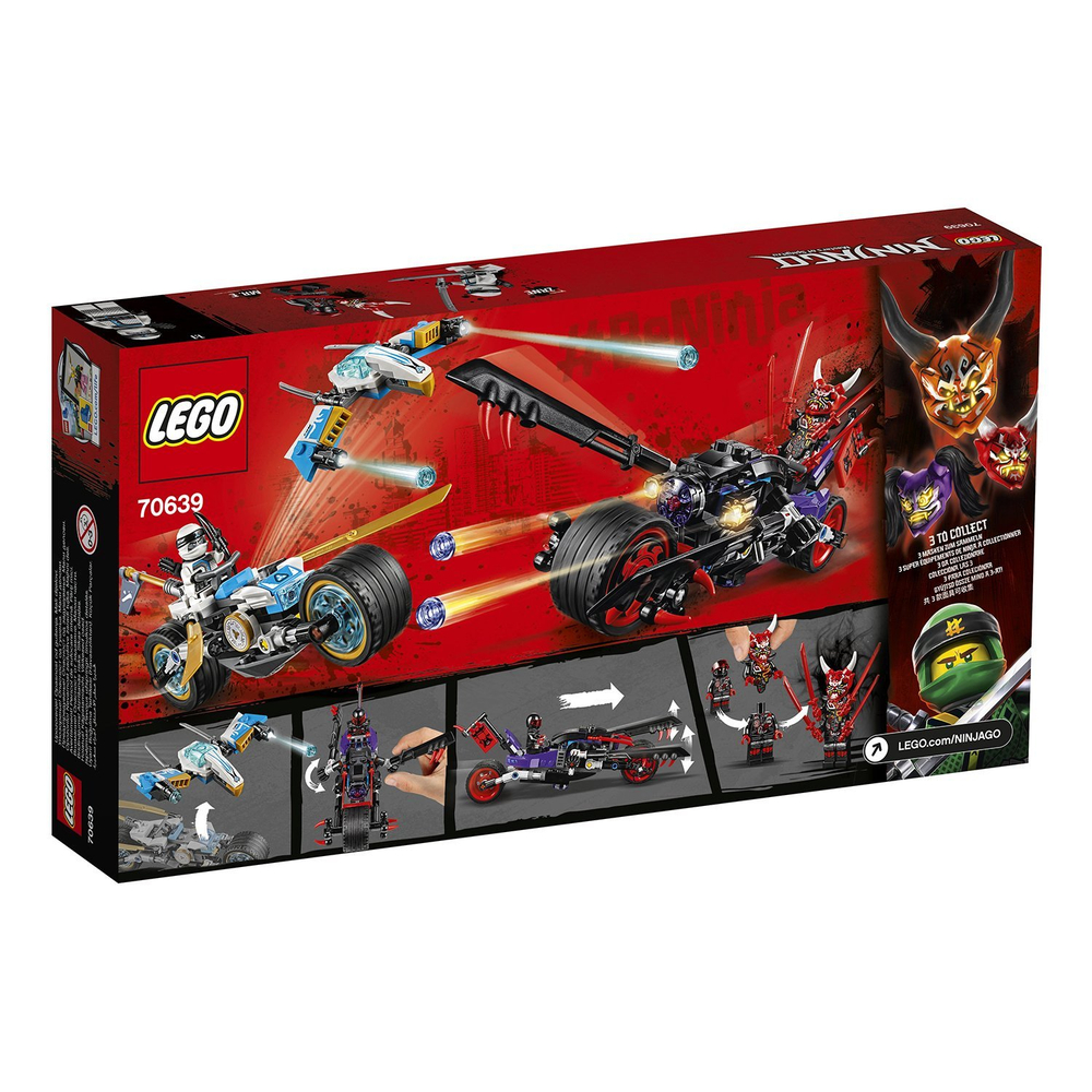 Конструктор LEGO Ninjago Уличная погоня | 70639