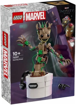 Конструктор LEGO Marvel Стражи Галактики: танцующий Грут | 76297