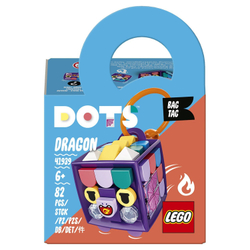 Набор для творчества LEGO DOTS Брелок «Дракон» | 41939