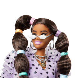 Кукла Barbie Экстра с переплетенными резинками хвостиками | GXF10