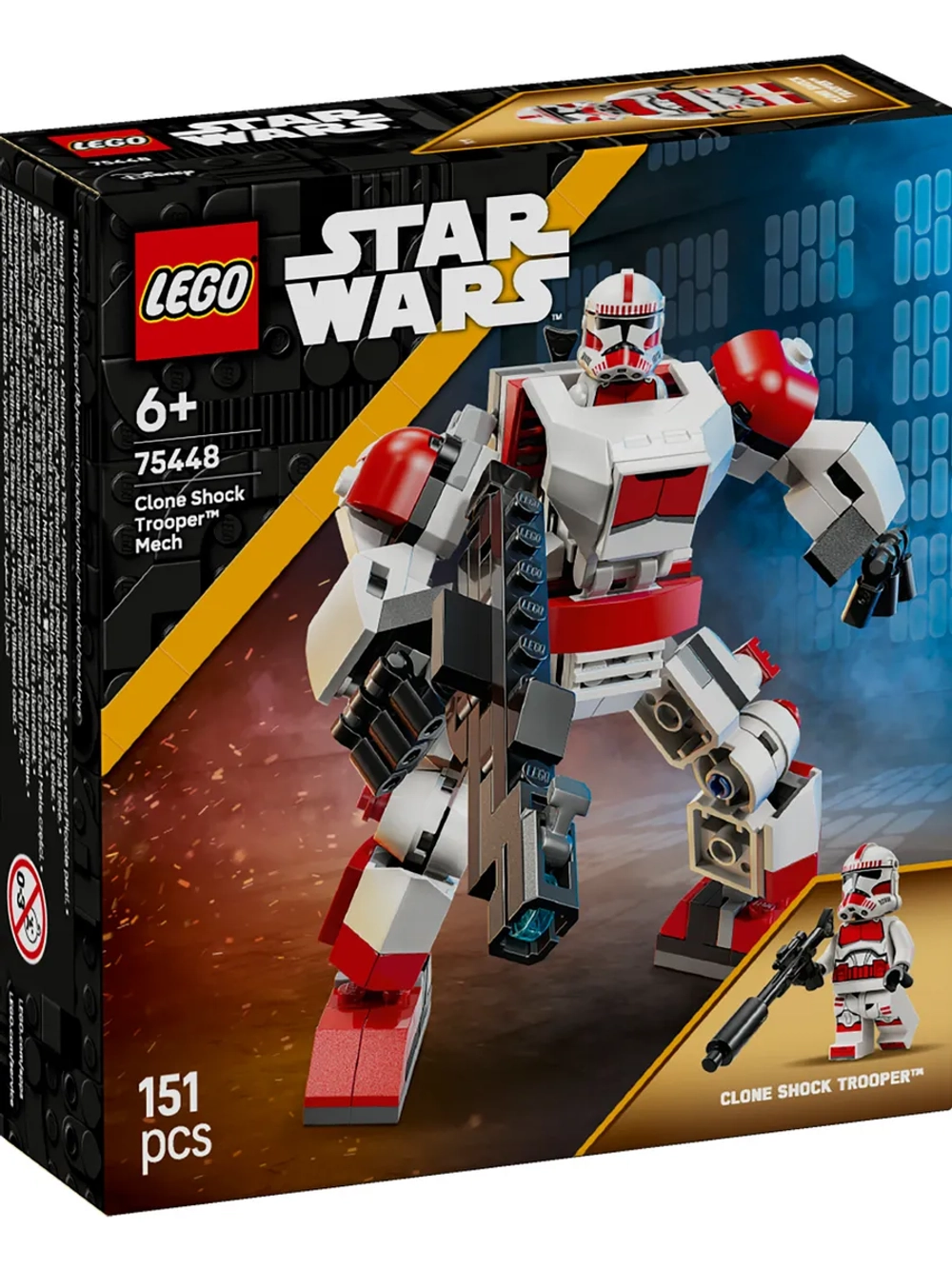 Конструктор LEGO Star Wars 75448 Боевой робот-клон-штурмовик