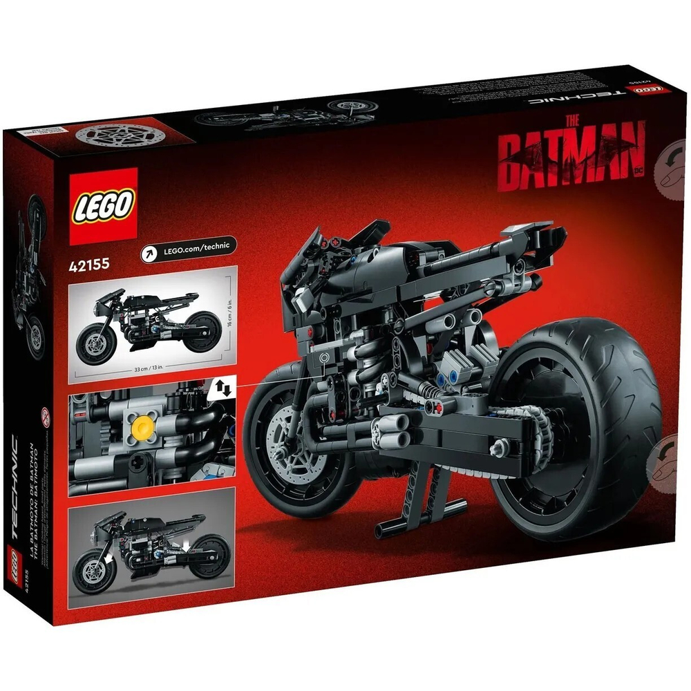 Конструктор LEGO Technic Бэтмен Бэтцикл | 42155
