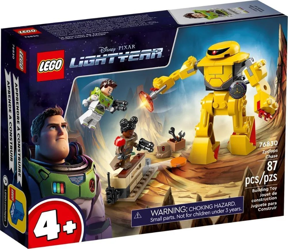 Конструктор LEGO Disney and Pixar’s Lightyear Базз Лайтер: Циклоп Чейз | 76830