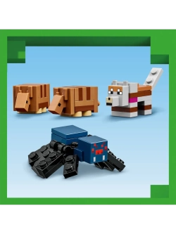 Конструктор LEGO Minecraft 21269 Экспедиция на рудник Броненосец