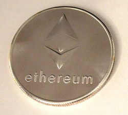 Сувенирная монета Ethereum (Эфир) Криптовалюта