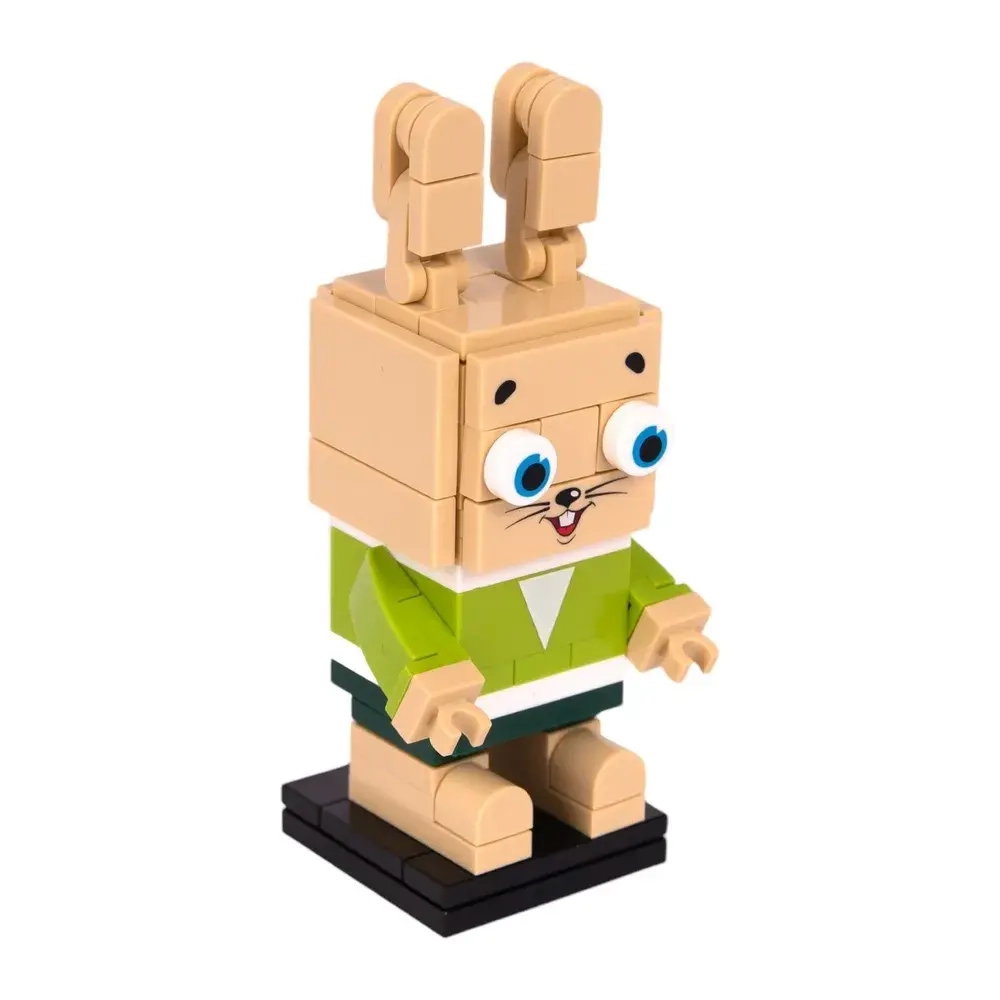 Конструктор Brick Labs Ну, погоди! Заяц, AB-1102