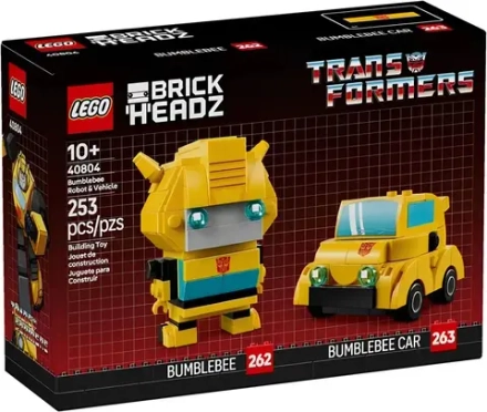 Конструктор LEGO BrickHeadz 40804 Трансформеры Бамблби