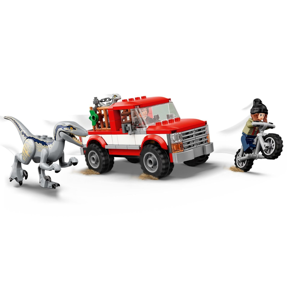 Конструктор LEGO Jurassic World Блу и поимка бета-велоцираптора | 76946