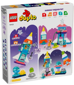 Конструктор LEGO DUPLO Приключения на космическом шаттле 3в1 | 10422