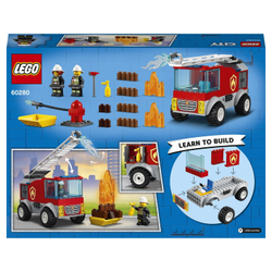 Конструктор LEGO City Fire Пожарная машина с лестницей | 60280