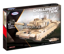 Конструктор Британский танк Challenger II | XB-06033